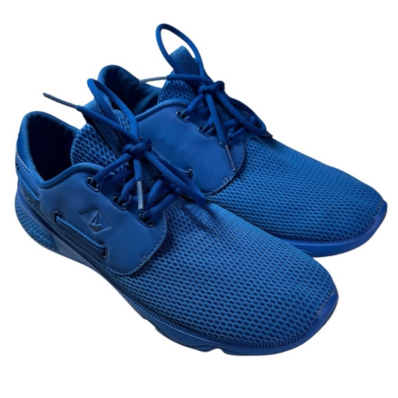 SPERRY 7 SEAS Flooded Blue Watersport Shoes Sneaker womens size 8.5 M - Picture 2 of 13